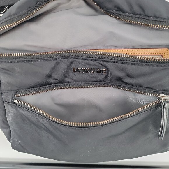 ✨ MZ Wallace Black Nylon Crossbody Sling Bag – Lightweight NYC Essential ✨ - Picture 6 of 10